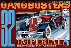 1/25 1932 Chrysler Imperial 8 Gangbusters Convertible Coupe