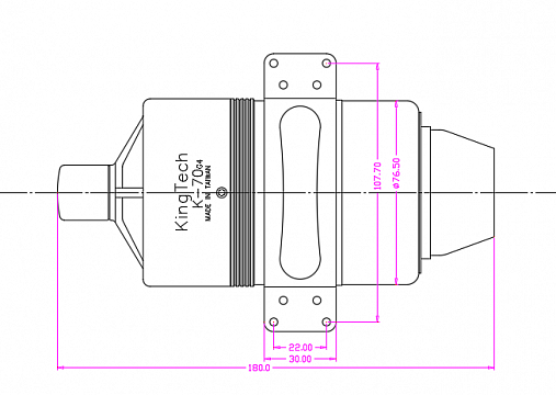 Турбина KingTech K-70G4 №4