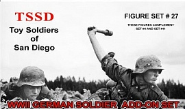 1/32 WWII German Soldiers Add-